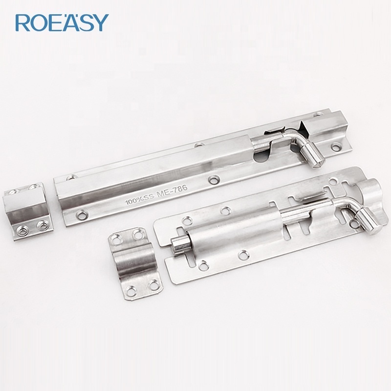 ROEASY heavy Duty Sliding Door Lock Bolt Door & Window Bolts 3 Inch Door Tower Latch Bolt Lock