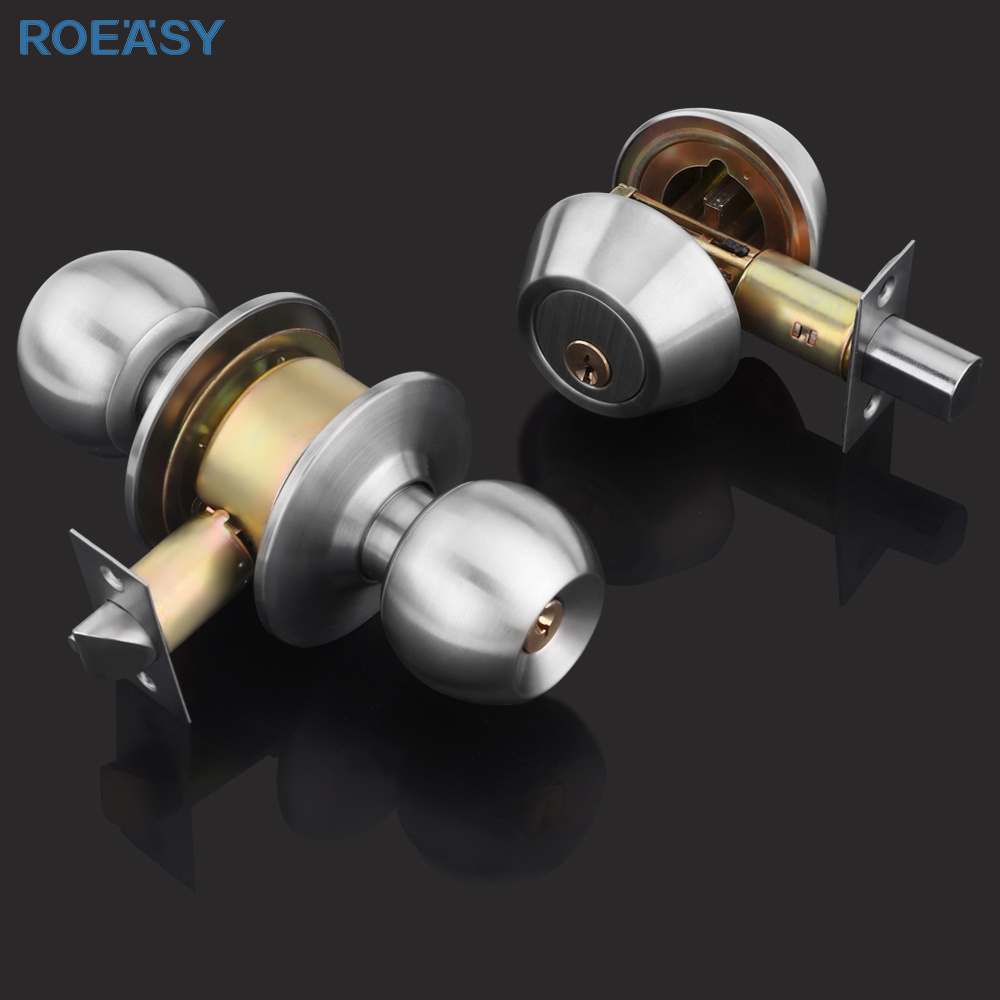 Roeasy Combo Lock Safety Deadbolt Door Lock With Tubular Knobset Combination