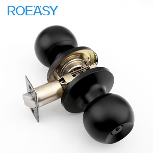 ROEASY commercial door locks privacy bathroom bedroom 587 interior door handle lock stainless steel cylindrical knob door lock