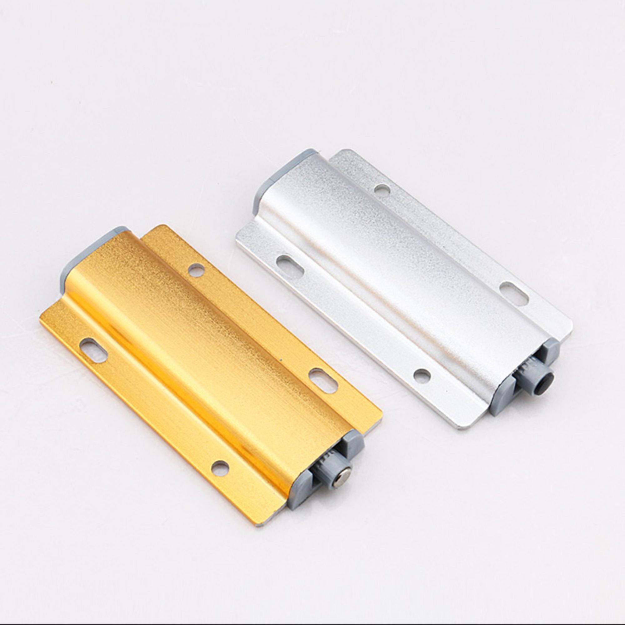 ROEASY Cabinet Drawer Push to Open System Damper Buffer Magnetic Push Latches for Cabinets Hardware Touch Push to Open