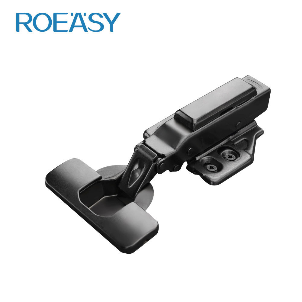 Roeasy 121g traditional 35mm cup soft close furniture hinges cabinet adjustable cabinet hinges black