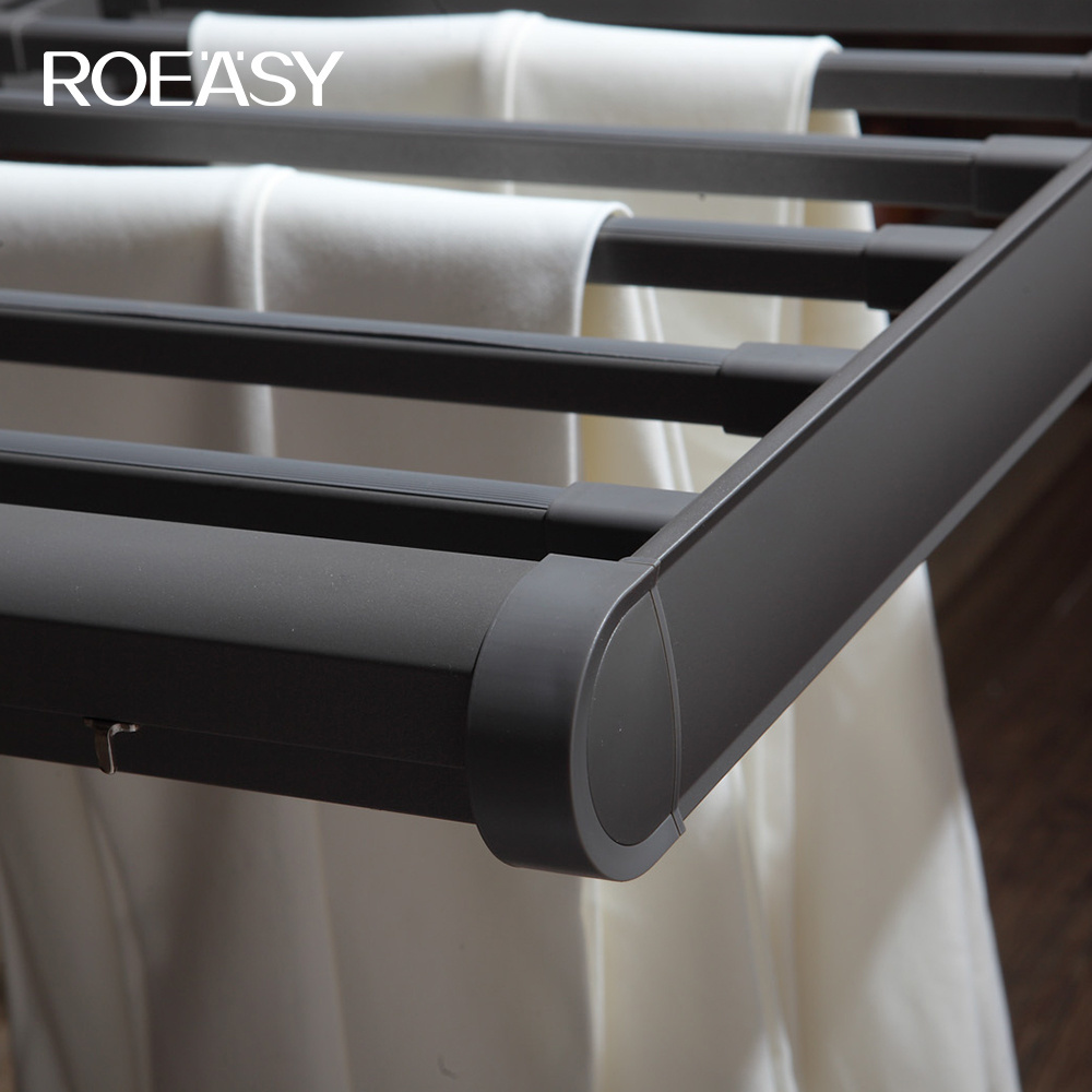 ROEASY Wardrobe Accessories Pull Out Display Sliding Wardrobe Fittings Pants Multifunctional Sliding Trouser Rack