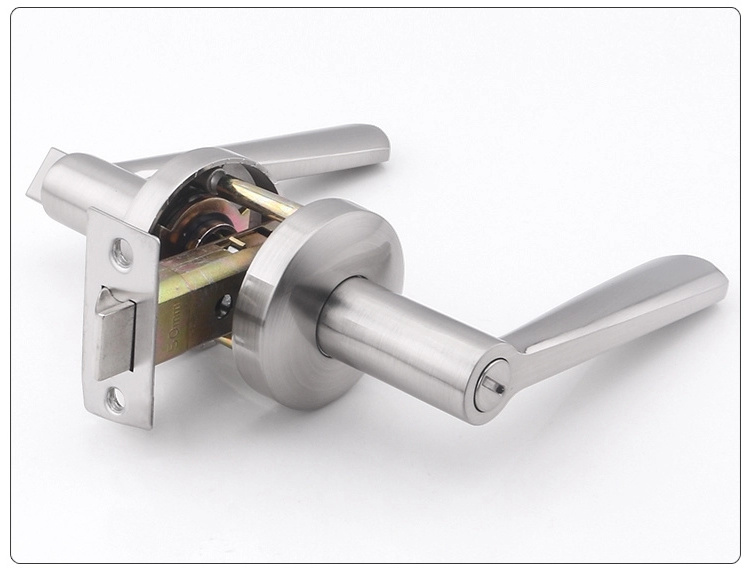 ROEASY Hot selling south american door lock wholesale price stainless steel lever lock safety handle lock