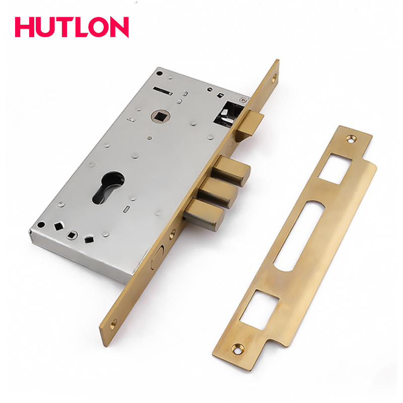 HUTLON Stainless Steel gold rust-resistant more durable high material door lock strong and durable door lock for bedroom