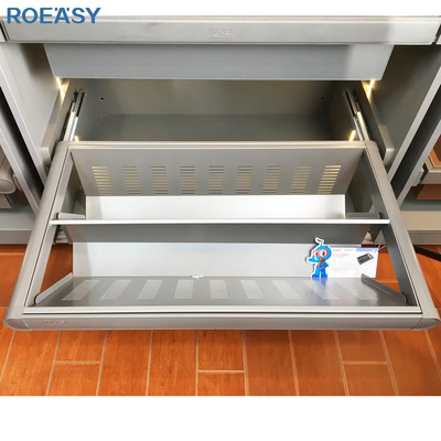 ROEASY manufacturer 2 tier pull out board type wardrobe accessories shoes rack organizer with soft close