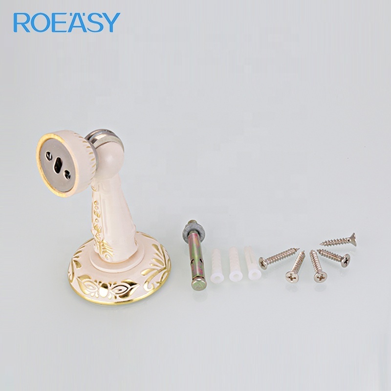 ROEASY New Style Stainless Steel Anti-Slip Magnetic Door Stops Door Stopper Wall Mount Stopper For Hotel