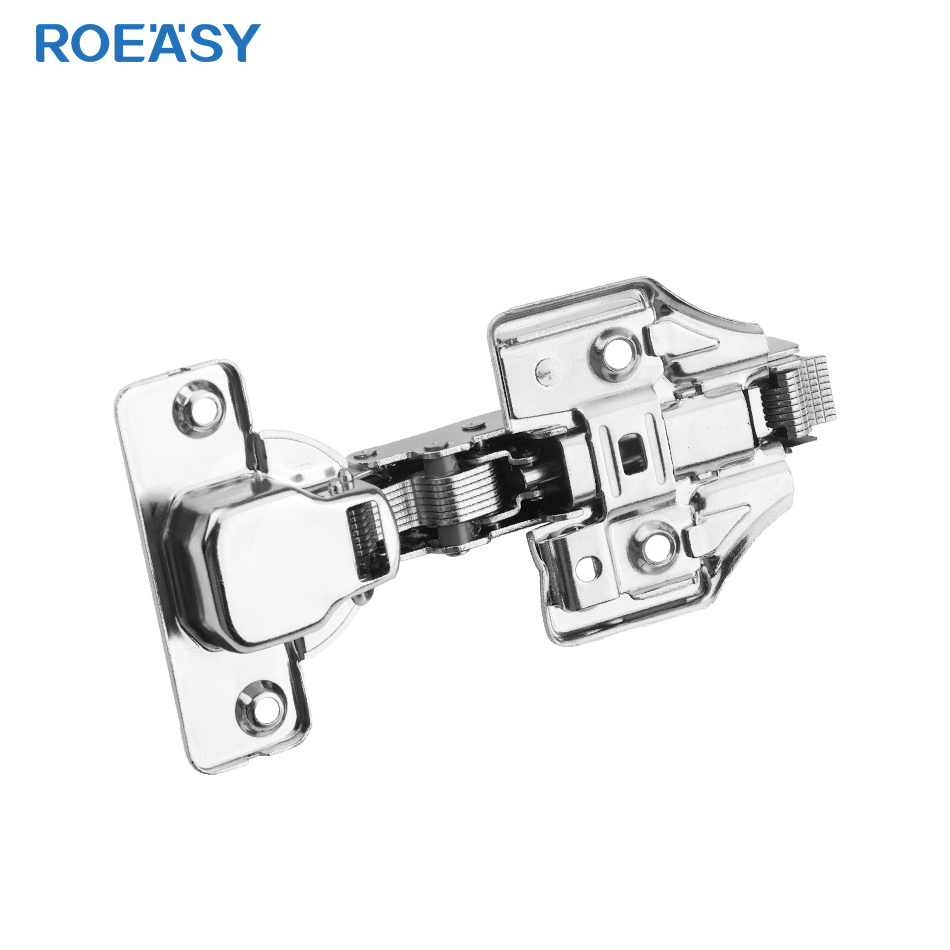 ROEASY dobradica 35mm concealed hinge slow motion soft closer hinges cupboard 3d adjustable stainless steel hinge