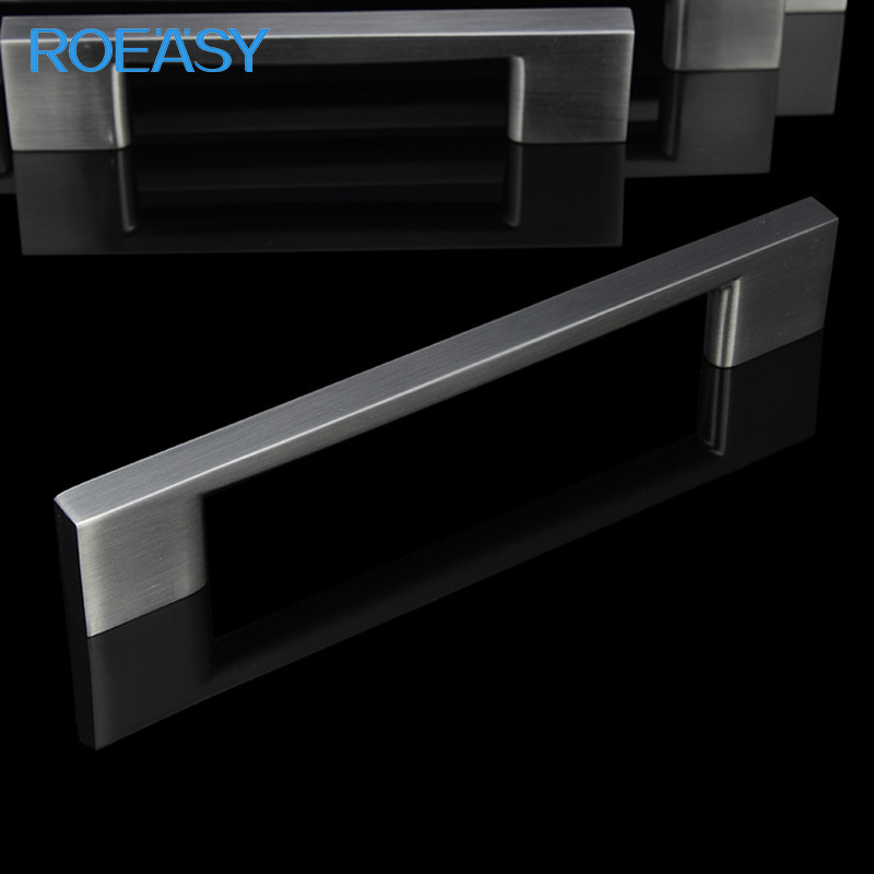 ROEASY Modern Cupboard Furniture Wardrobe Drawer Knobs Pull Kitchen Handles For Cabinets