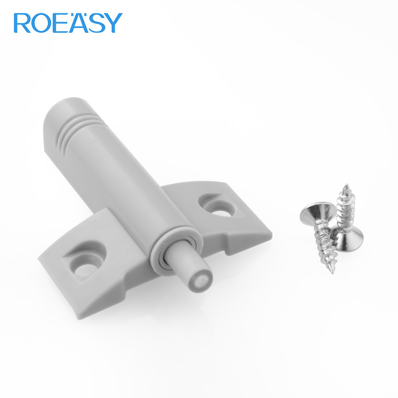 ROEASY High Quality Lock Drawer Cabinet Catch Soft To Open Door Kitchen Cabinet Door Push Open Buffer Door Magnetic Catch