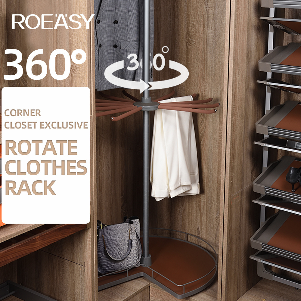 ROEASY Multifunctional Clothes Hat Floor Stand Holder Simple Bedroom Living Room Bag Organizer Clothes Hanger Rack