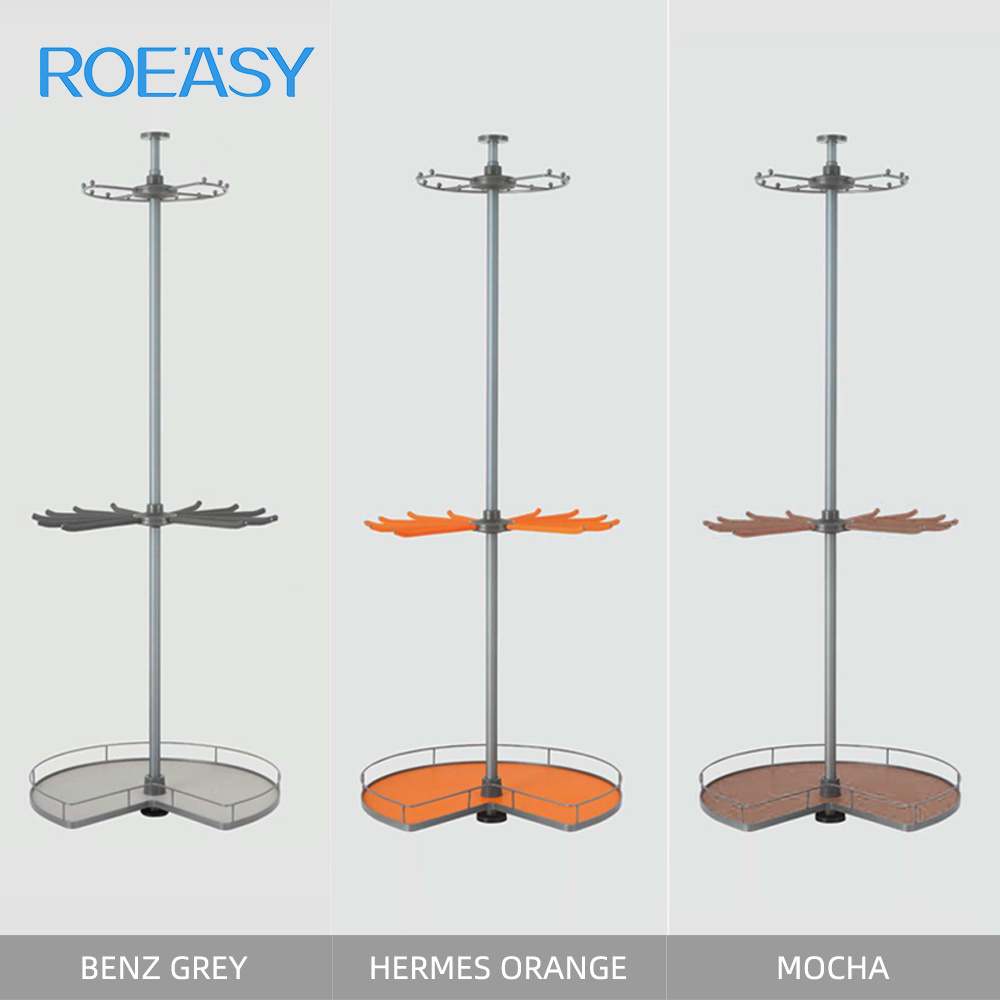 ROEASY Multifunctional Clothes Hat Floor Stand Holder Simple Bedroom Living Room Bag Organizer Clothes Hanger Rack