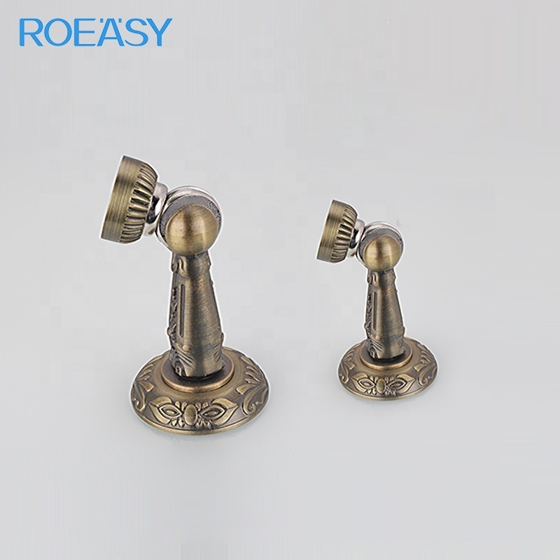 ROEASY New Style Stainless Steel Anti-Slip Magnetic Door Stops Door Stopper Wall Mount Stopper For Hotel