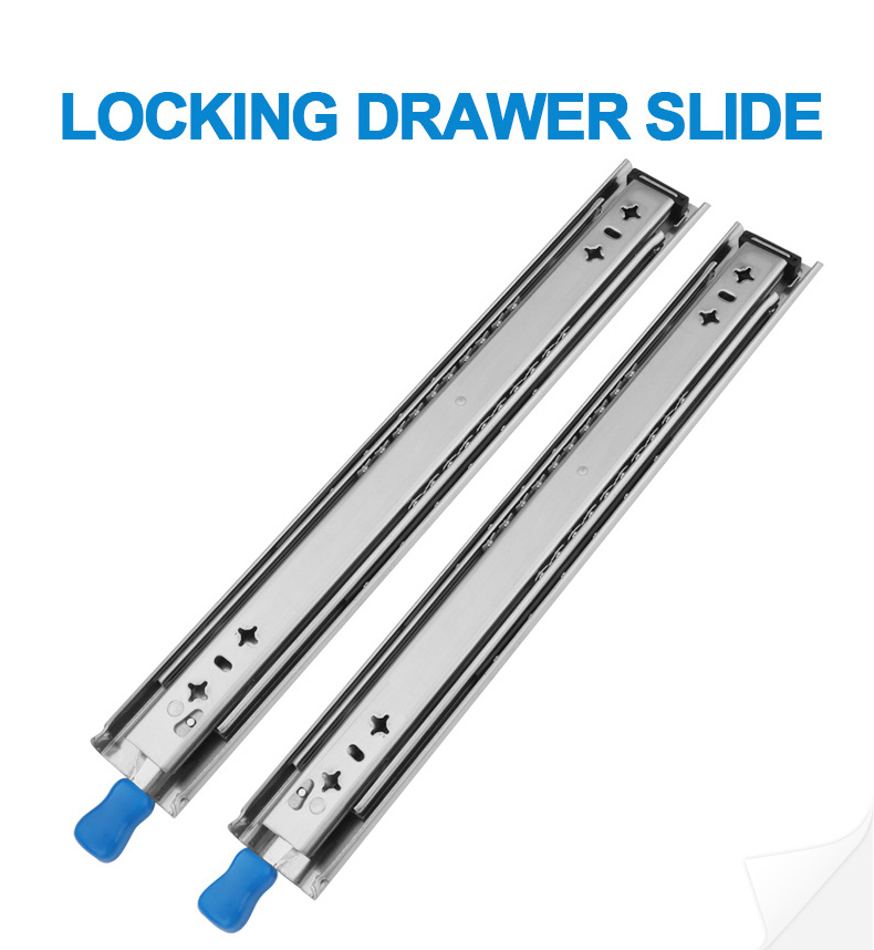 ROEASY heavy duty roller bearing drawer slides metal drawer guide rails telescopic slides linear rails