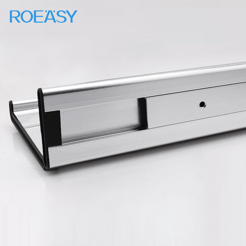 Roeasy floating aluminium shelf wall mounted living room wall shelves home decor for kitchen wall shelf for home