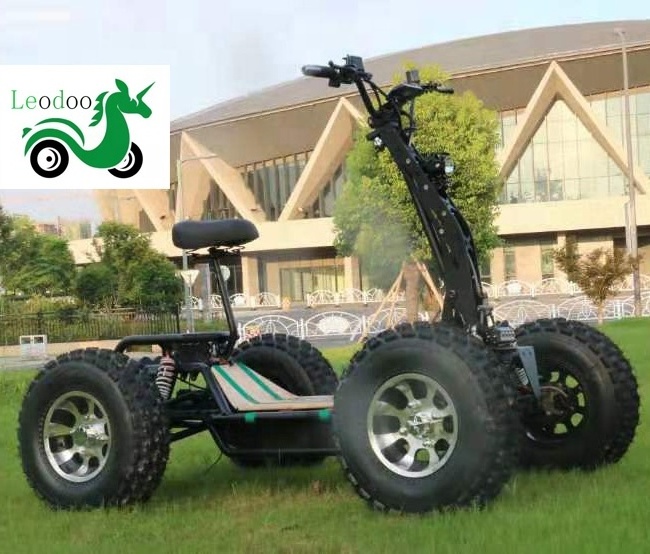 2021New Original Electric ATV  Classical Black Color 2WD 60V/2400W Motor 4wheels off-road