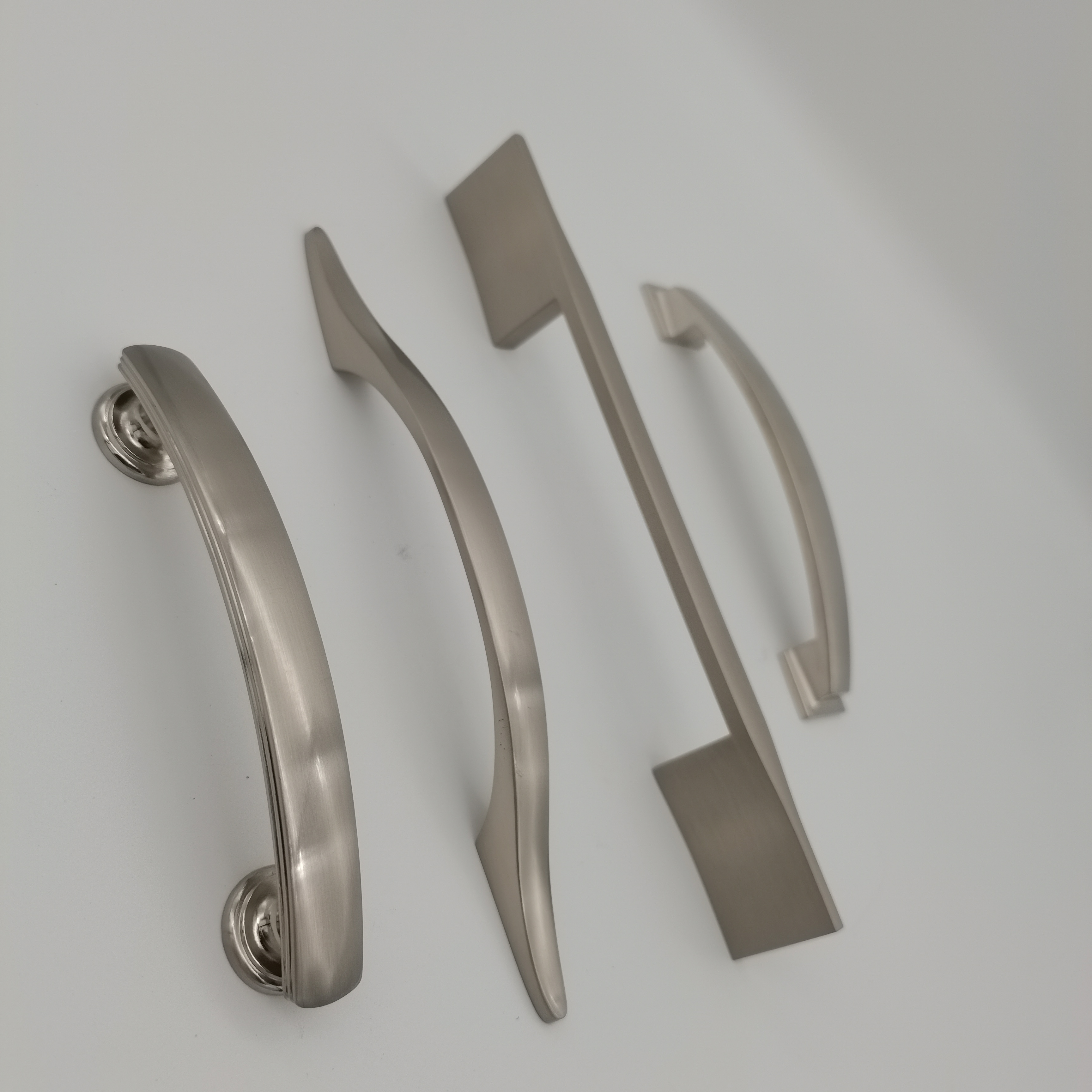 Brushed Nickel 3 in Cabinet Handles Solid Modern Drawer Pulls and Knobs Nickel Cabinet Hardware Pulls for Kitchen, Bathroom