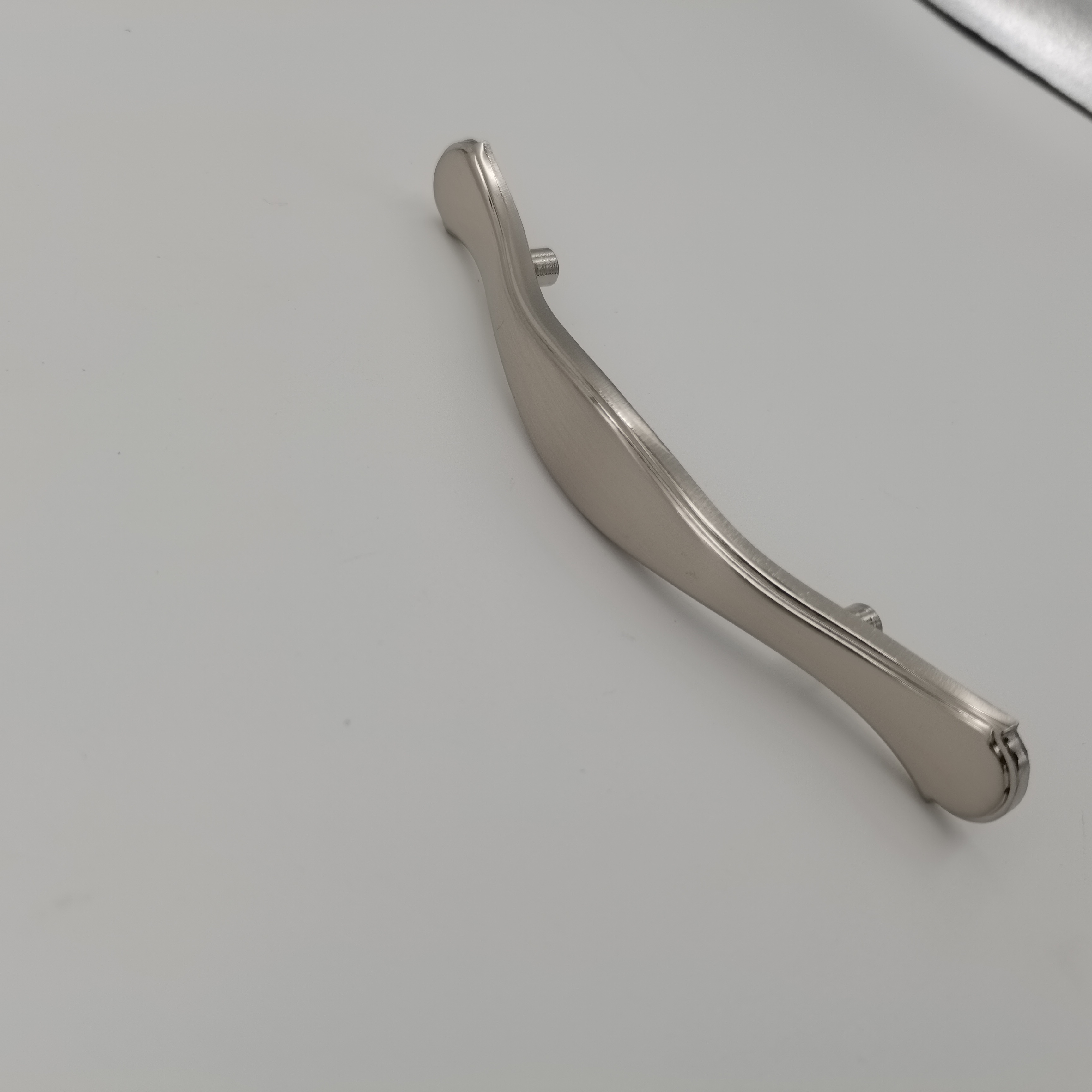 Satin Nickel Modern Cabinet Hardware Handle Pull - 3-1/2