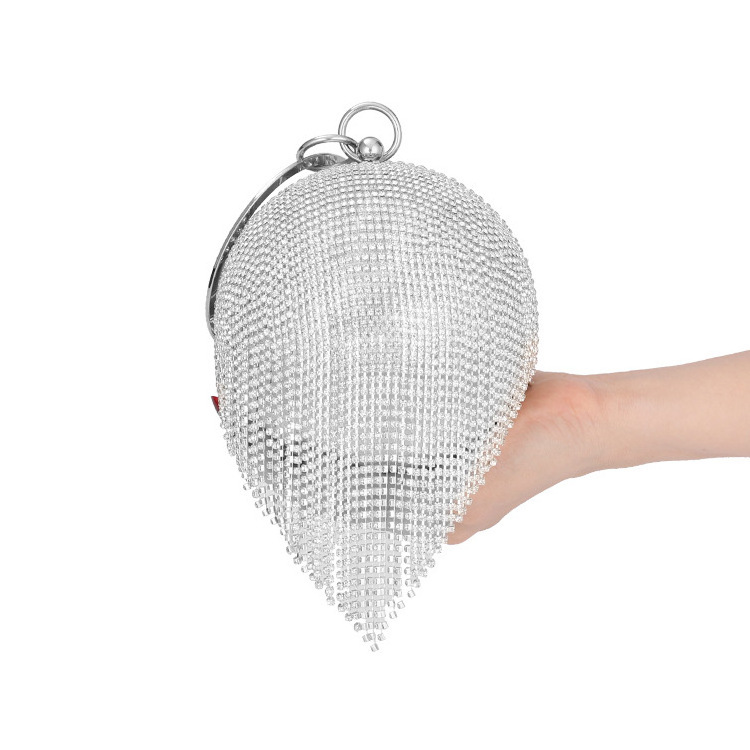 European and American women's  ball clutch bag evening bag clutch crystal evening bag