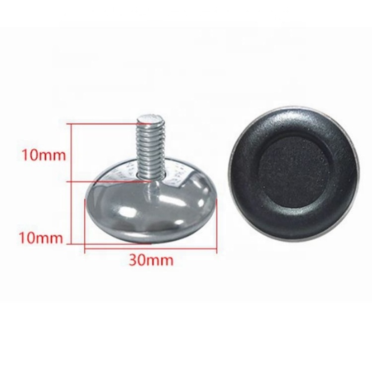 M6 M8 M10 stainless steel Heavy-Duty Machine Adjustable Leg Leveling Screw Feet Mount Glide Base