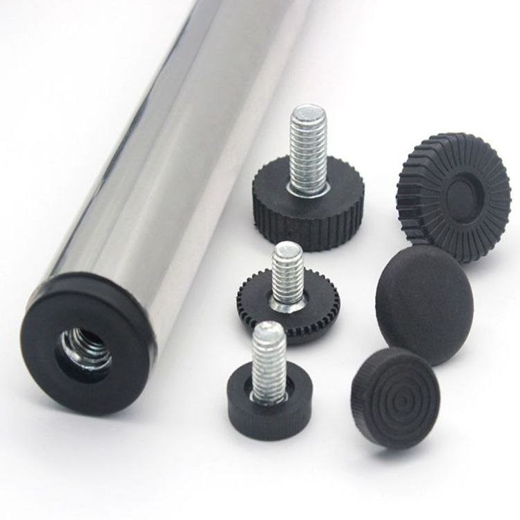 M6 M8 M10 stainless steel Heavy-Duty Machine Adjustable Leg Leveling Screw Feet Mount Glide Base