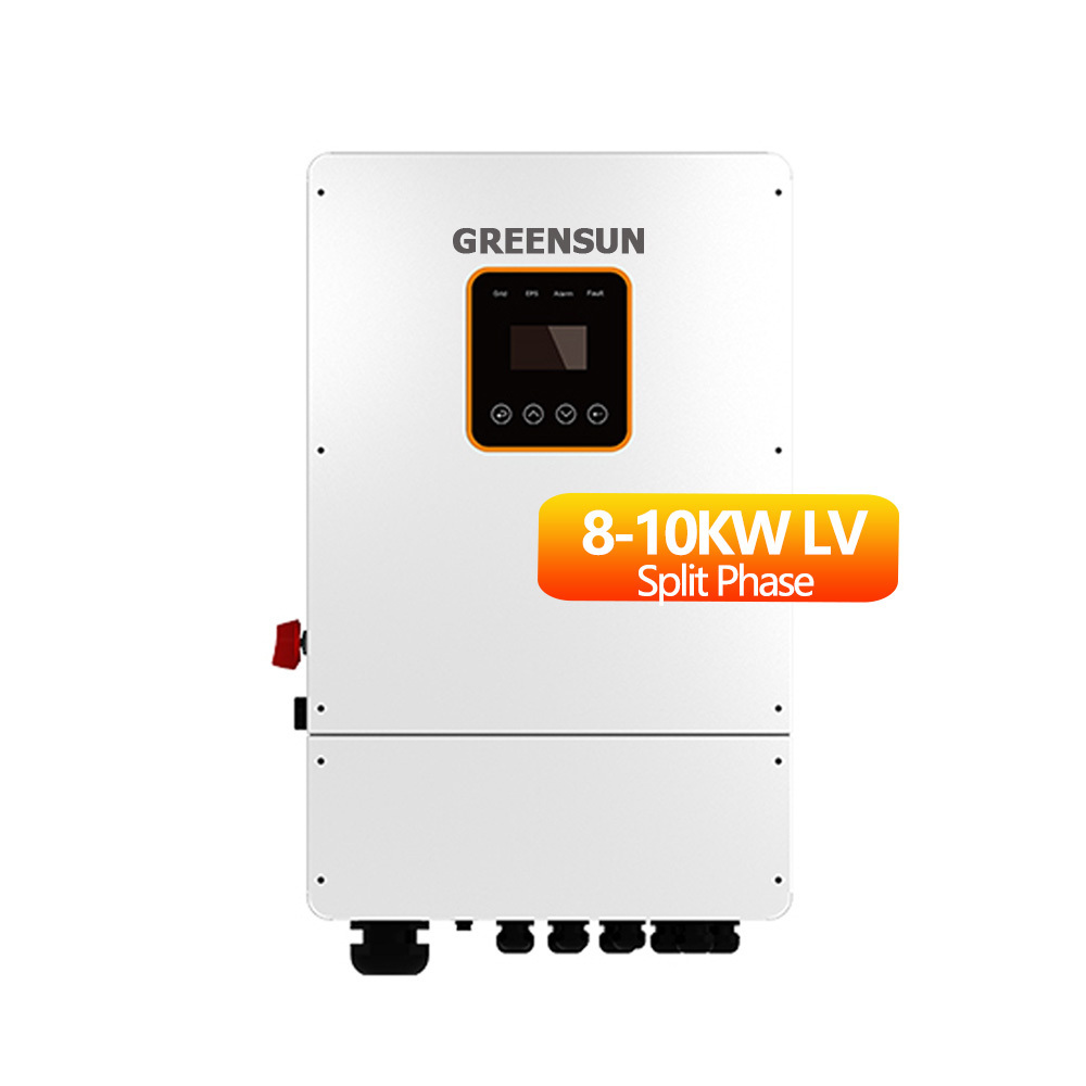 Storage 10000W solar power system 120v 240v split phase 8KW 10KW 20KW 30KW solar energy system 10 kw hybrid