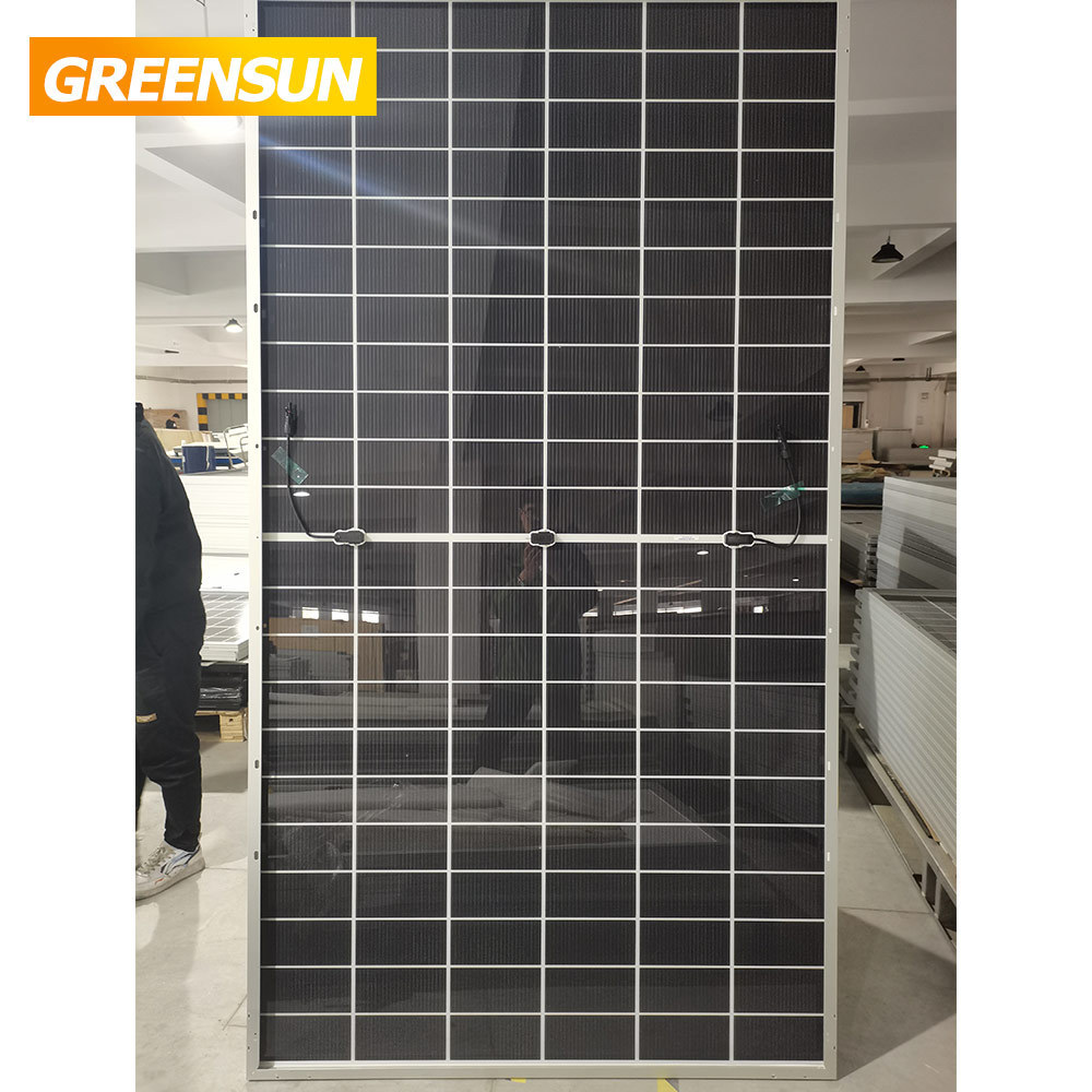 Clean Energy 700-730w 210mm HJT Bifacial Dual Glass Panels Solar with Best Price