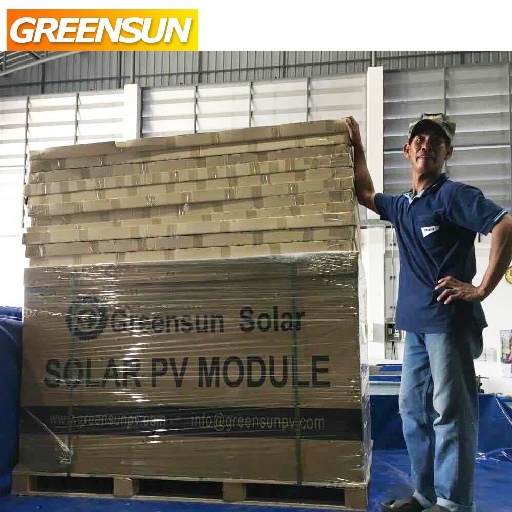 Greensun 400 Watts PERC All Black Solar Panel 182mm CE TUV 400W 410W 420W Mono Solar Panels