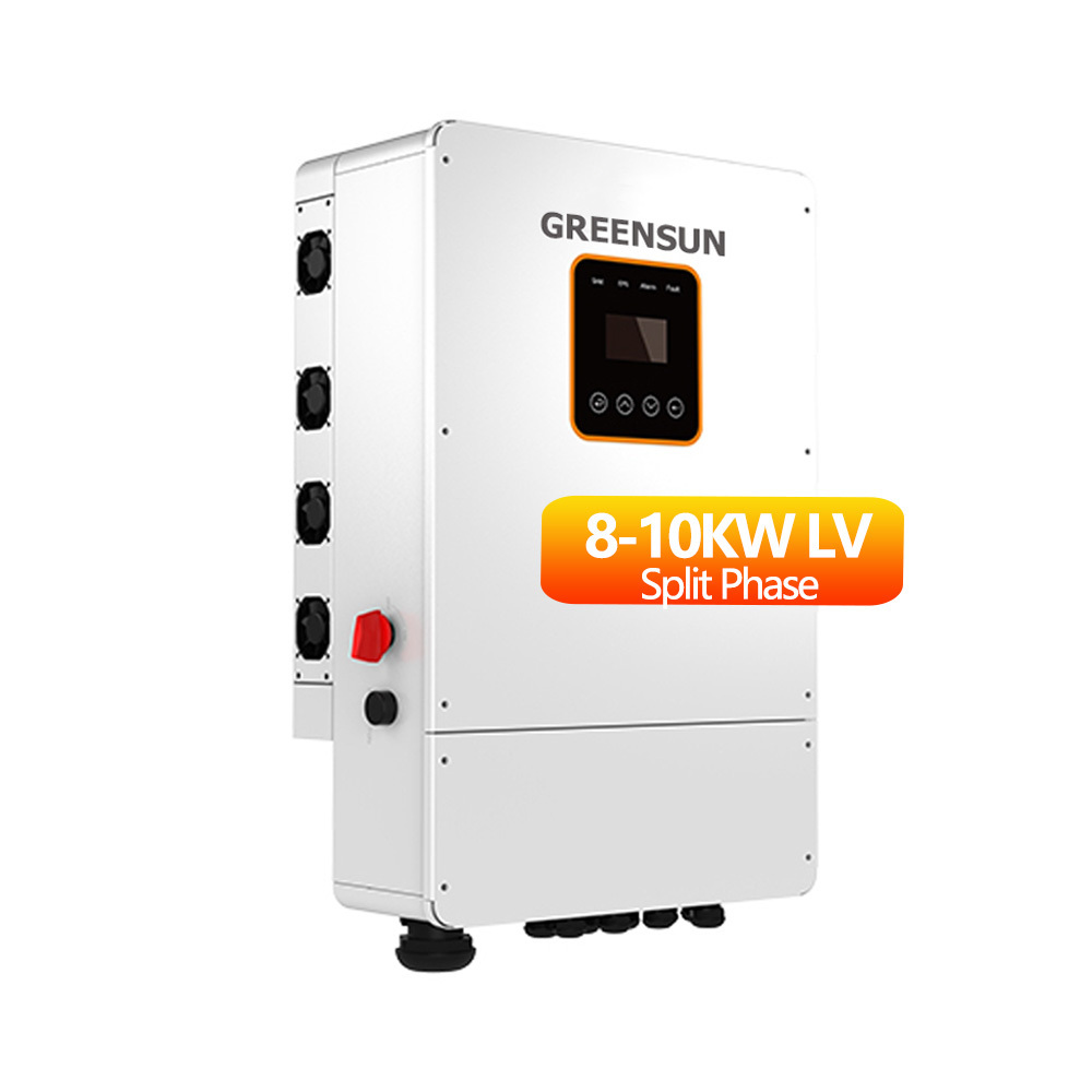 All in one 10kw Hybrid solar charger inverter 48V 8kw 10 kW split phase MPPT solar power inverter