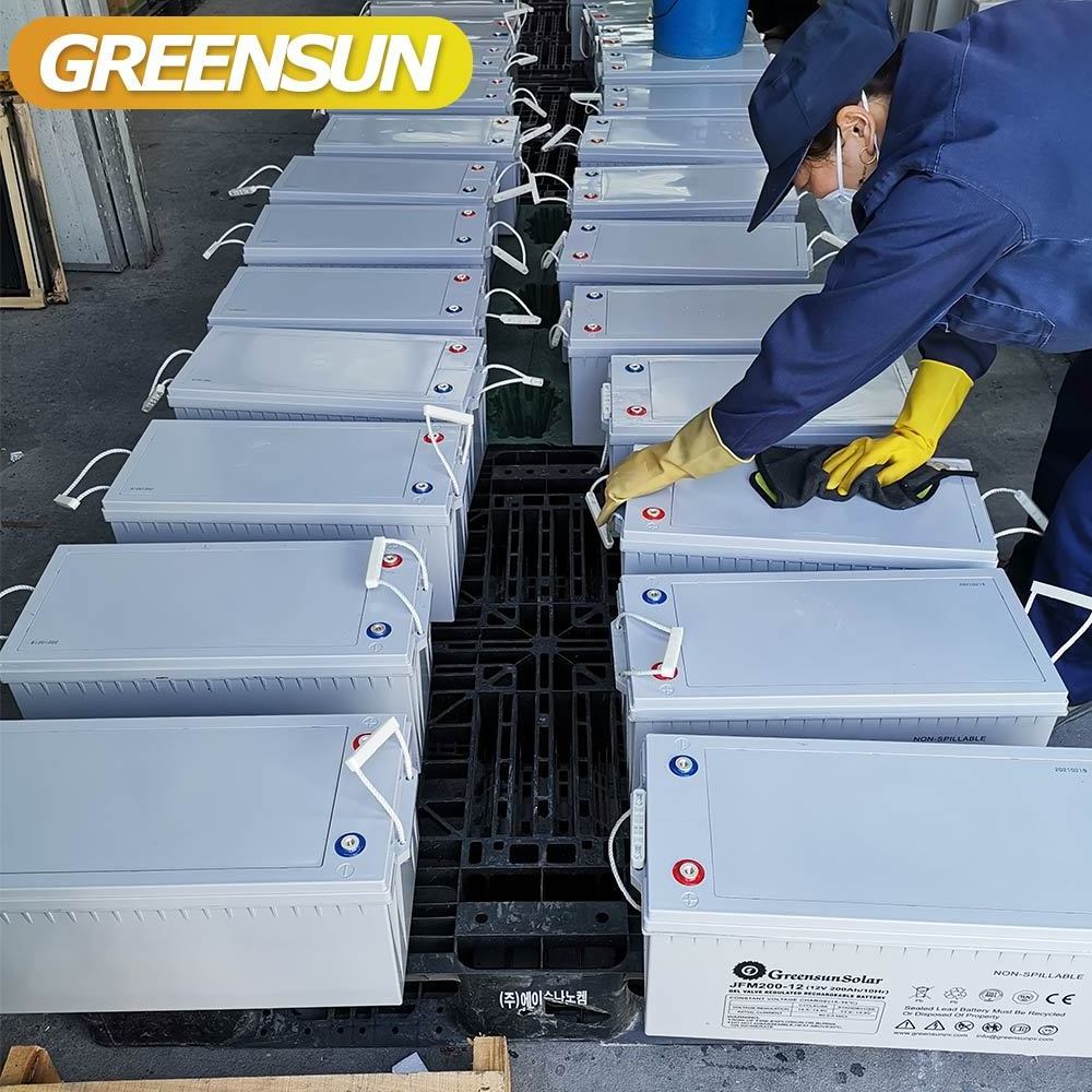 Deep Cycle Agm Battery 12V 100ah 150ah 200ah 250ah 300ah Home Power Battery Storage