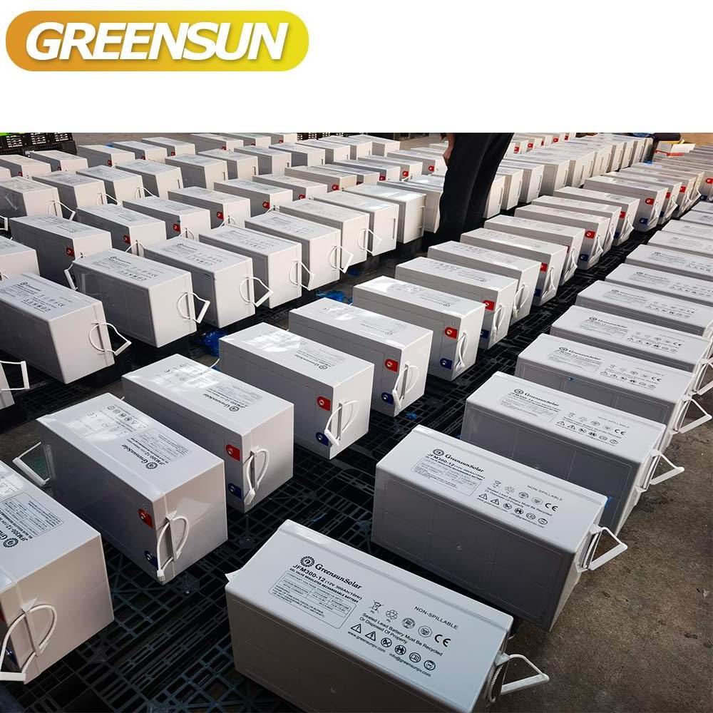 Deep Cycle Agm Battery 12V 100ah 150ah 200ah 250ah 300ah Home Power Battery Storage