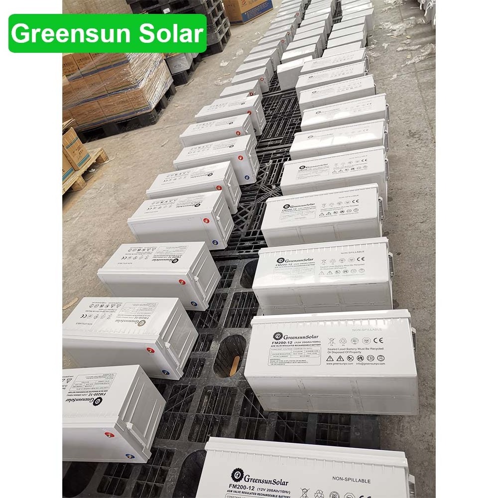 Solar Battery 12v 300ah Gel Price Agm Battery 200ah  Lead Acid Battery 12v