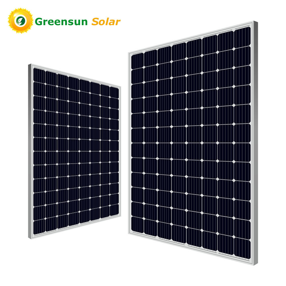 Greensun High Efficiency Mono 500watt Solar Module 500w panel cells solar 48 volt mono solar panels