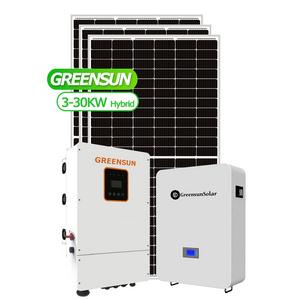 10KW Solar Energy system for home  8kw 15kw 20kw  best quality 10kw hybrid grid tied solar power system KIT