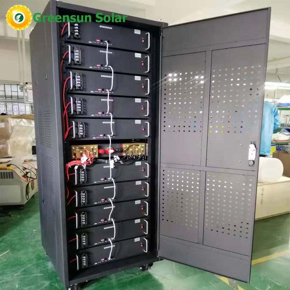 Customized energy storage 48v 1000ah 50 kwh lifepo4 lithium ion battery for solar system