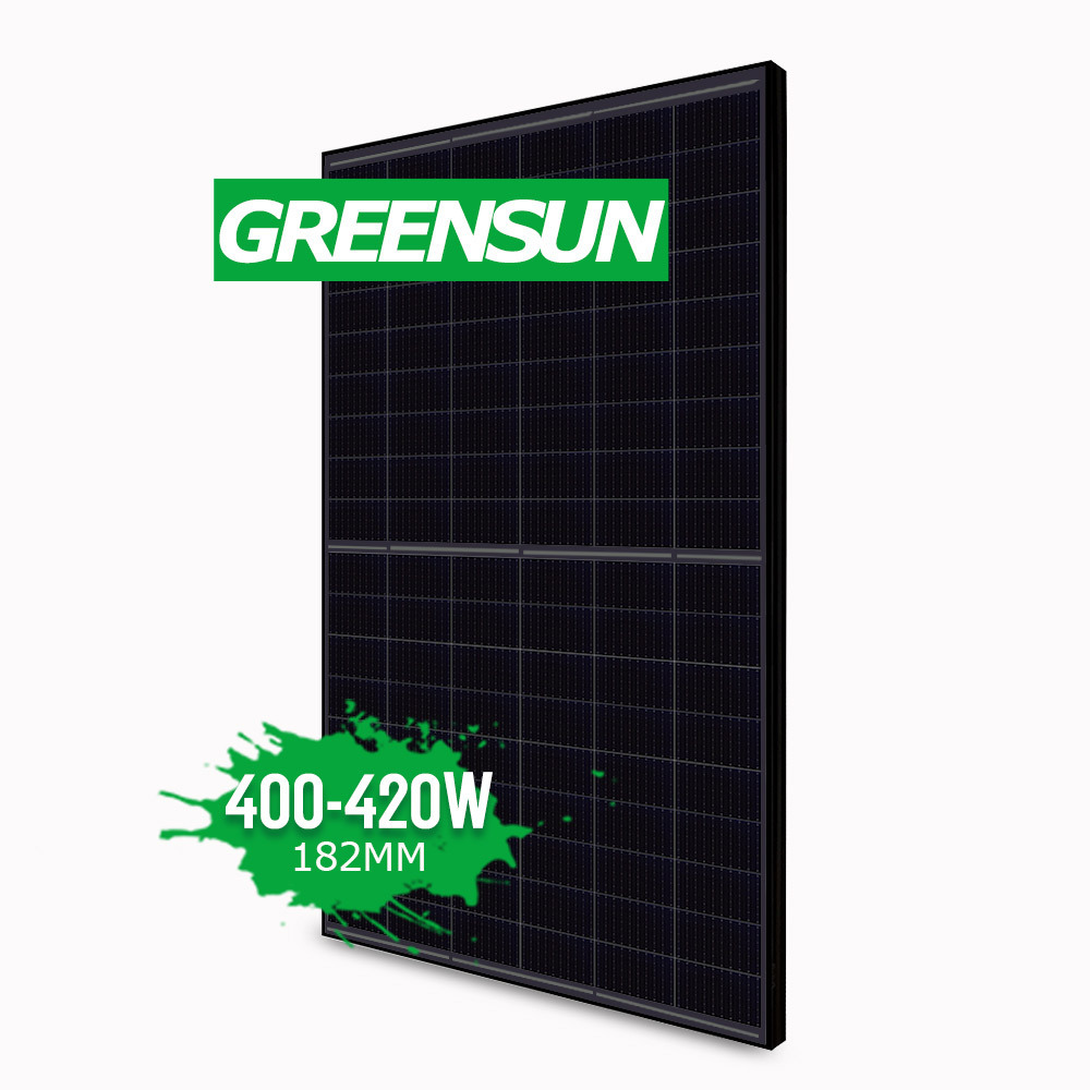 All black Solar Panel 360W 380W 400W 405W 410W Monocrystalline 5BB 360Wp Solar PV Modules 360 Watt