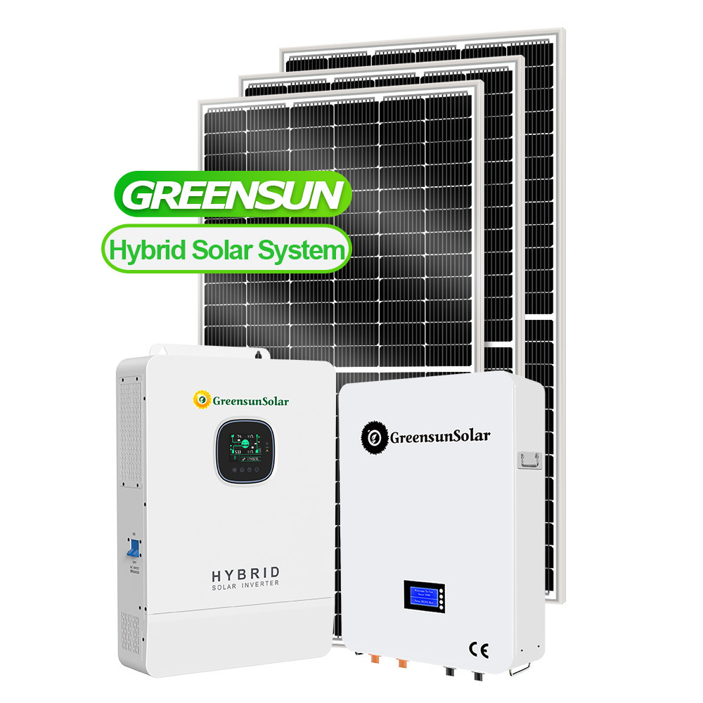 8Kw Solar Panel Kit 5000W 6KW 7KW Mppt Solar Hybrid Inverter Wind Solar Hybrid Charge Controller