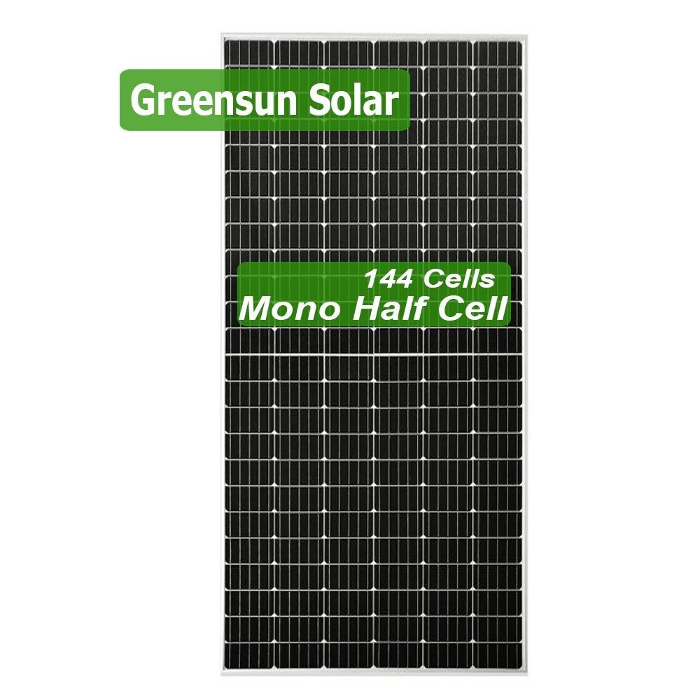 Greensun Solar Panels 350 360 370 380 390 400 410 W Watt Wp Mono PERC 5BB 400W Panel Solar