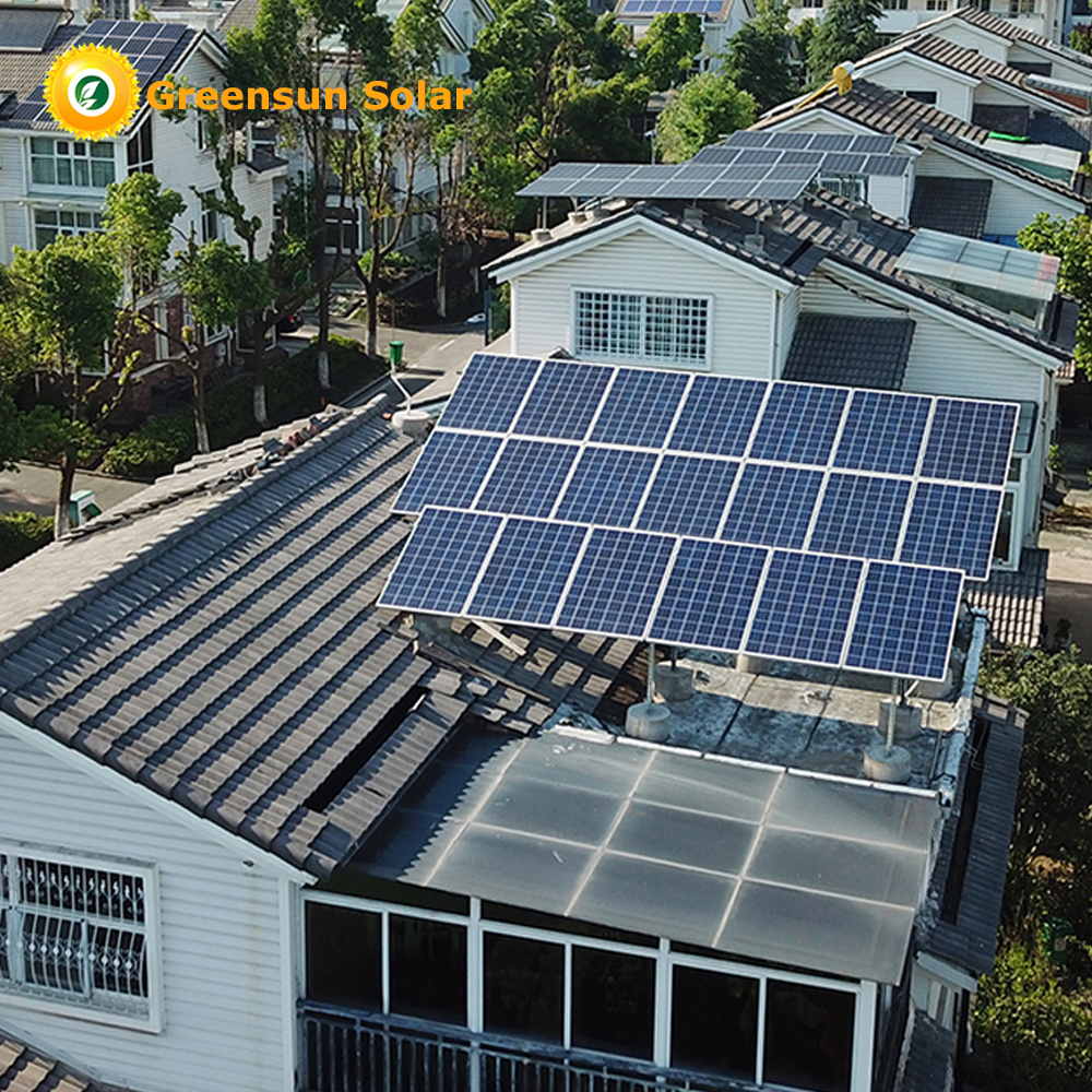 On Grid 40kw 50kw 80kw Commercial Solar Power energy System 60Kw Connected Grid Solar Generator solar on grid System