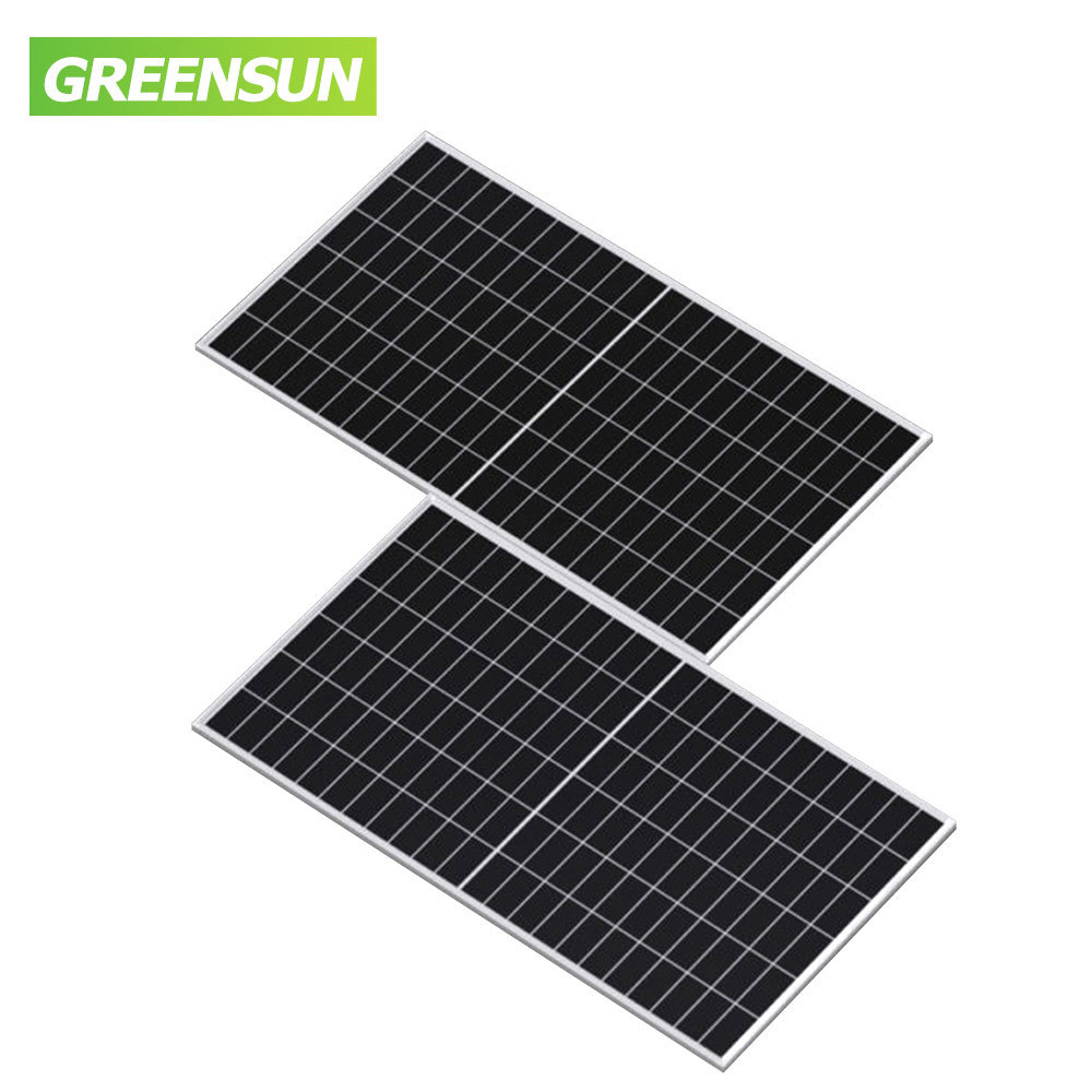 Fast Shipping PV Module N-Type HJT Solar Panels 700-730w 210mm with IP68 Rated Junction Box