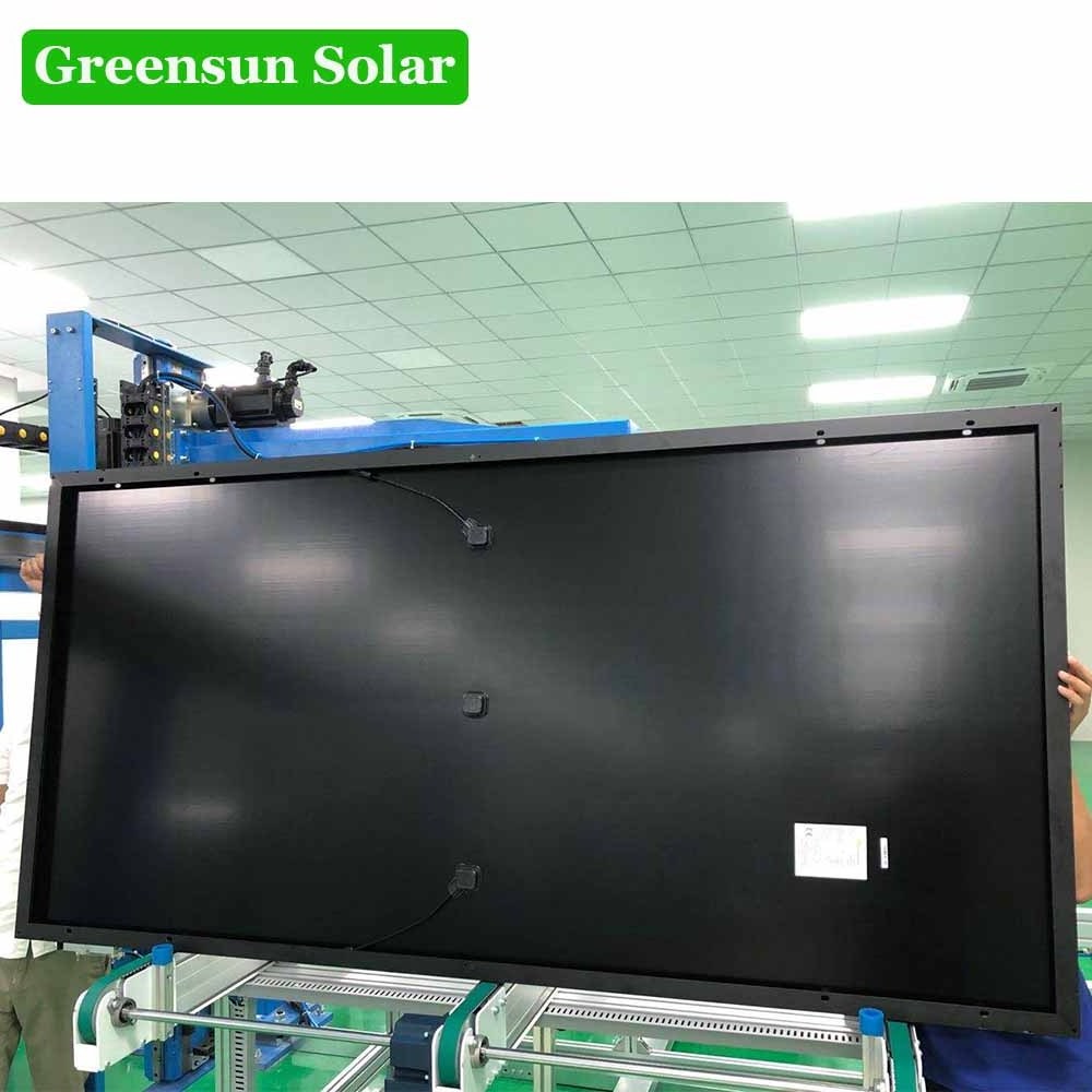 Greensun Topcon N Type 16BB All Black Solar Panel Mono 570W 580W 590W Full Black Panel Solar For Home