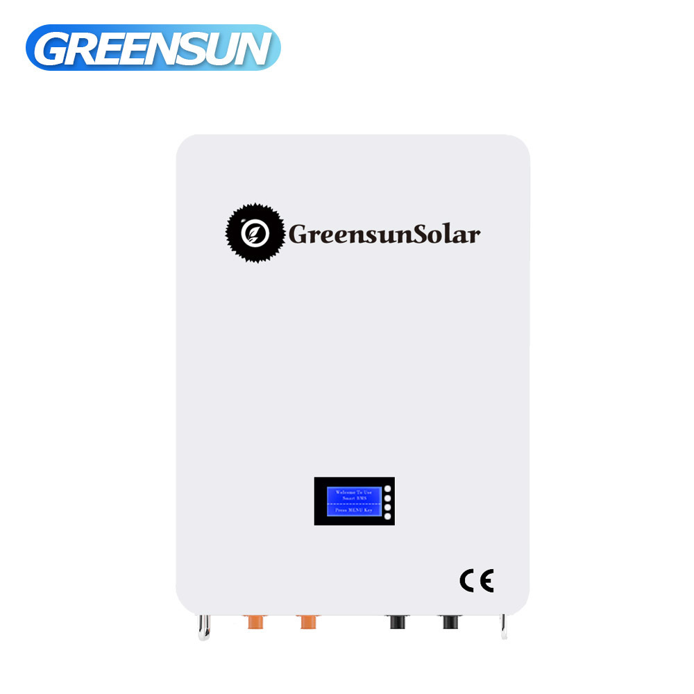 Greensun hybrid on off grid 3kw 5kw 10kw 15kw 25kw 30kw with 10kwh 30kwh lithium battery complete solar system