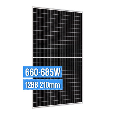 50000 Watt Solar Panels Bifacial Solar Panels 1000w 660w 670w 680w Solar Panel