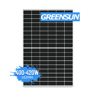 Cheap Price Per Watt Solar Panels Pallet 400W High Efficiency Solar Panel for Outdoor Camera