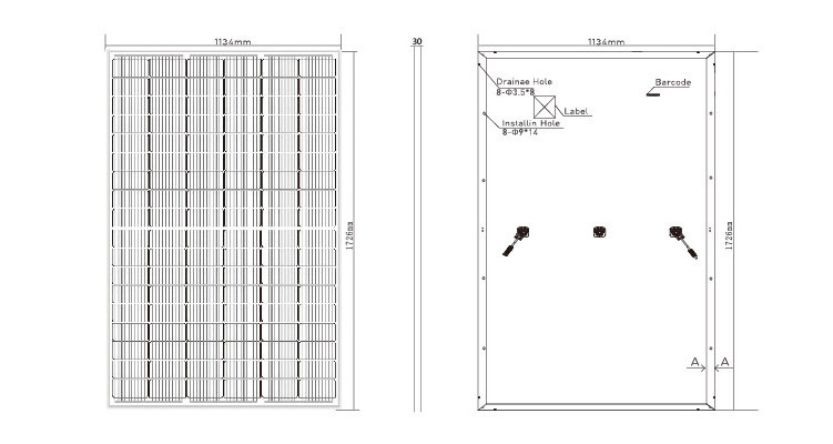 Cheap Price Per Watt Solar Panels Pallet 400W High Efficiency Solar Panel for Outdoor Camera