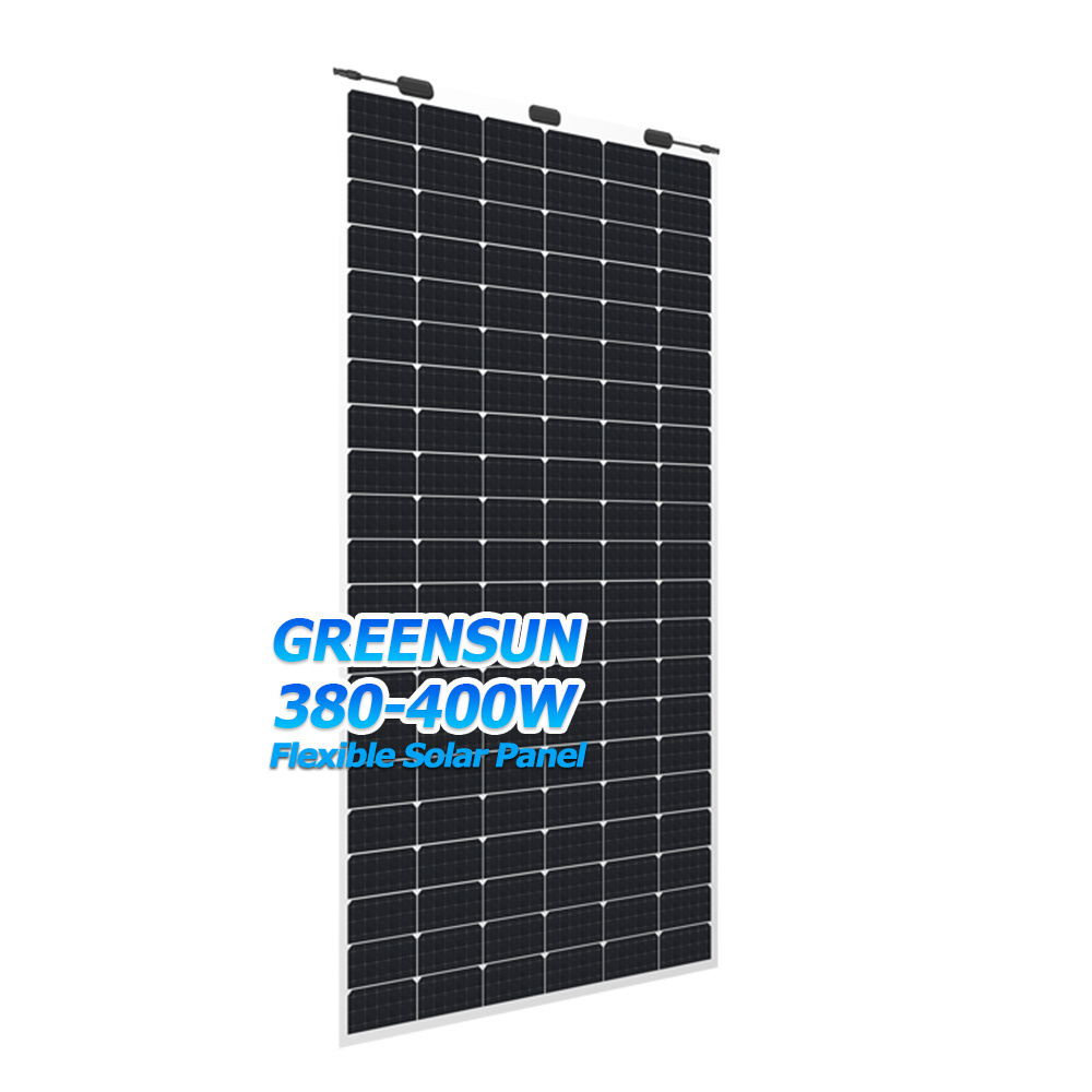 Best price 400w 390w mono solar panel easy installation chinese manufacture 380w flexible for home use