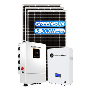 Greensun Residential 3KW 5KW 7KW 10KW Solar System Home Power Solar kit US version Solar Energy Systems