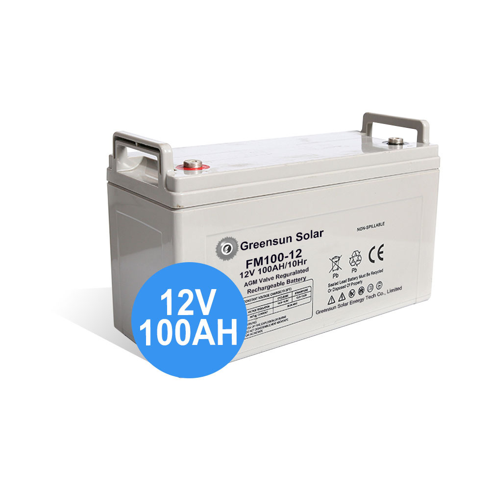 High Quality Gel Agm battery 12V 80AH 90AH 100AH 100 AH Solar Battery