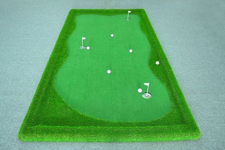 Large 1.5M Golf Swing Training Mat Artificial Grass Putting Green Mat