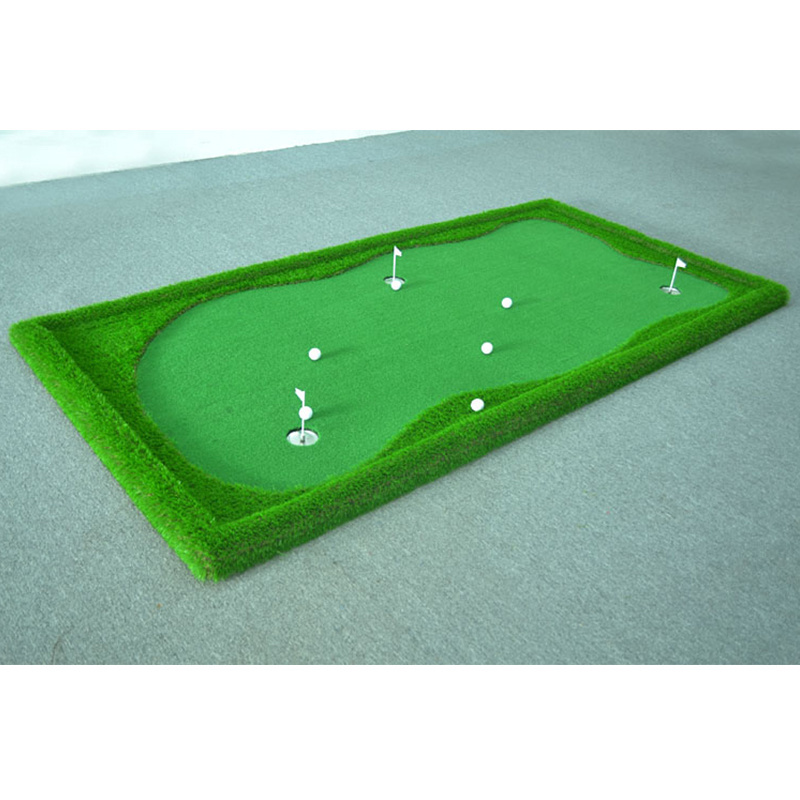 Large 1.5M Golf Swing Training Mat Artificial Grass Putting Green Mat