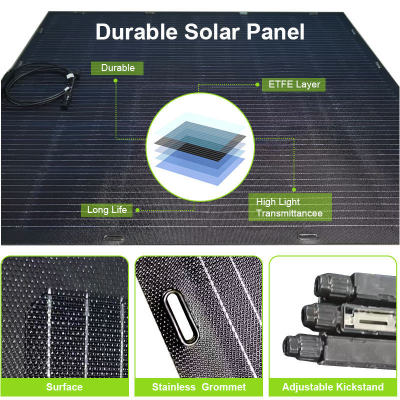 Efte Flexible Solar Panel  Flexible Solar Panels Making Machine 1000 Watt Flexible Solar Panel